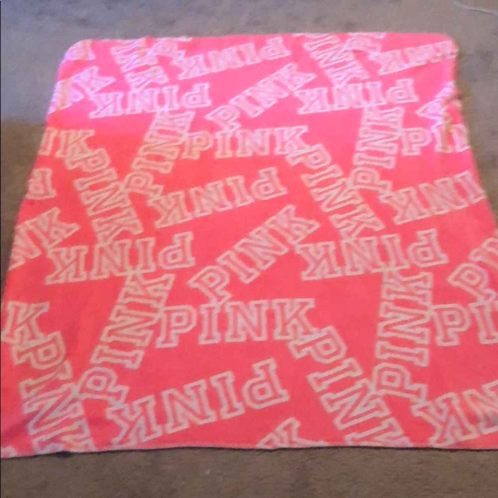 Pink Fleece Cozy Throw-Last Call